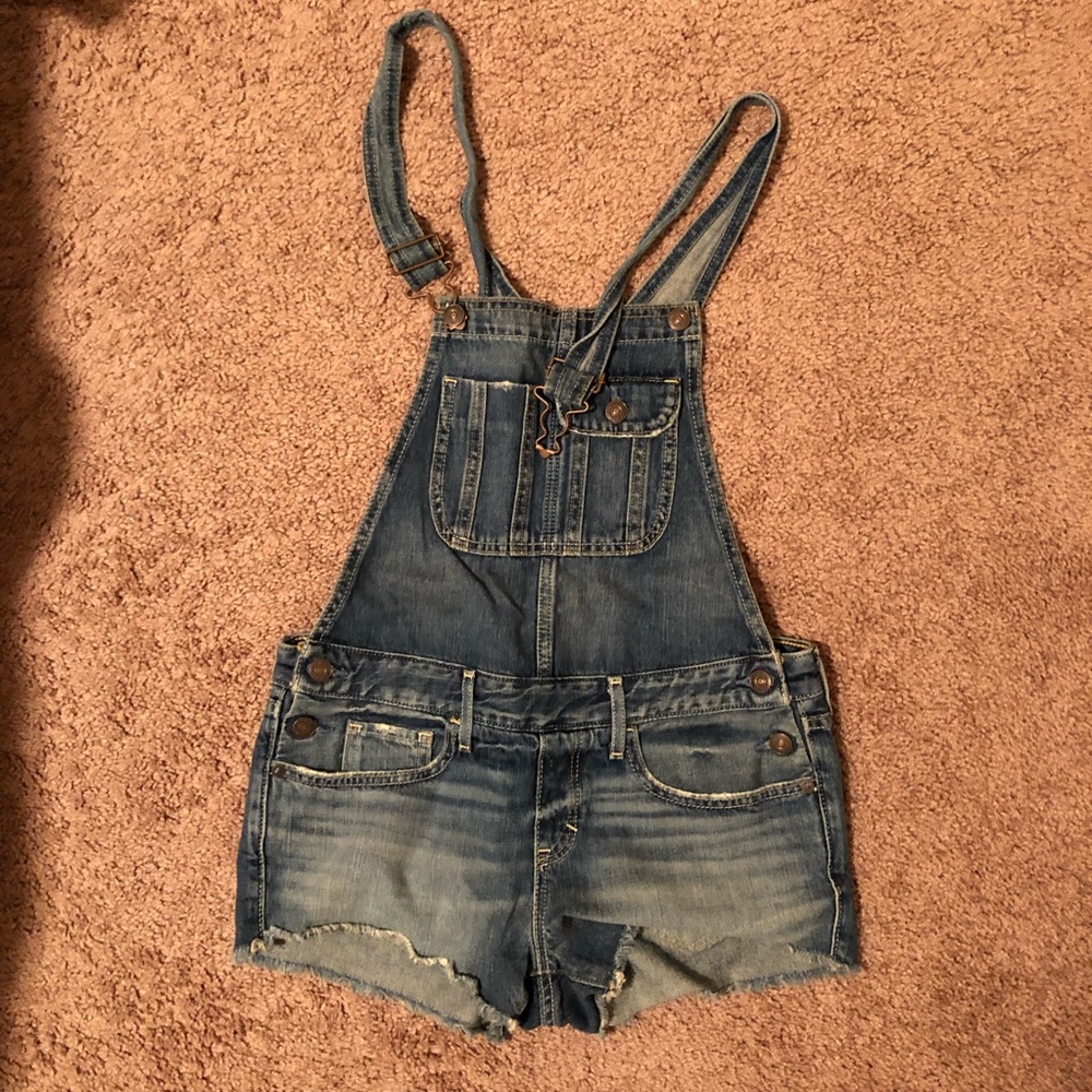Abercrombie & Fitch jean short romper